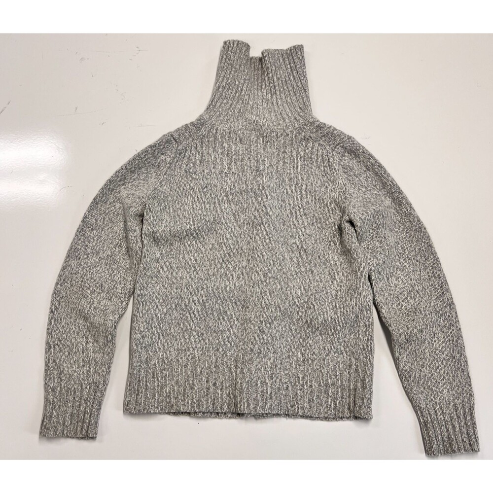 Banana Republic Sweater Coat Cardigan Women S Gray Wool Angora Shawl Collar - Picture 6 of 8